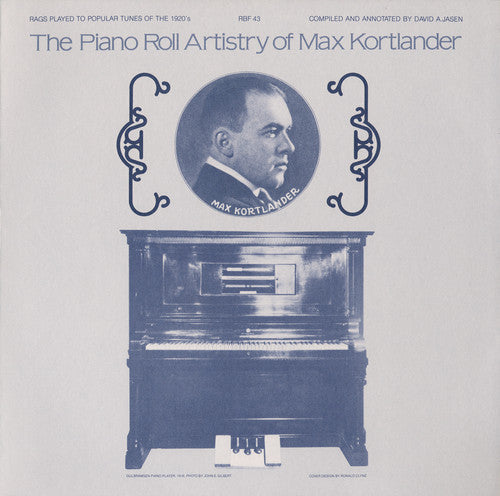 Max Kortlander: Piano Roll Artistry of Max Kortlander - COMPACT DISCS