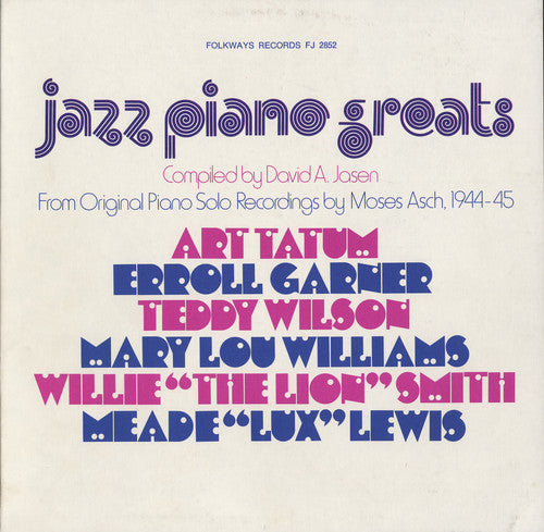 Various Artists: Jazz Piano Greats / Various - COMPACT DISCS