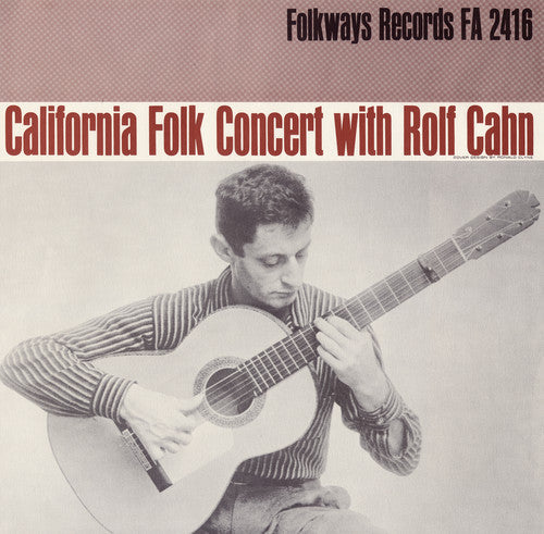 Rolf Cahn: California Concert with Rolf Cahn - COMPACT DISCS