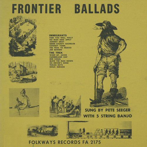 Pete Seeger: Frontier Ballads - COMPACT DISCS
