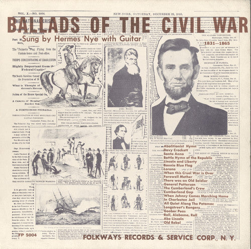 Hermes Nye: Ballads of the Civil War - COMPACT DISCS