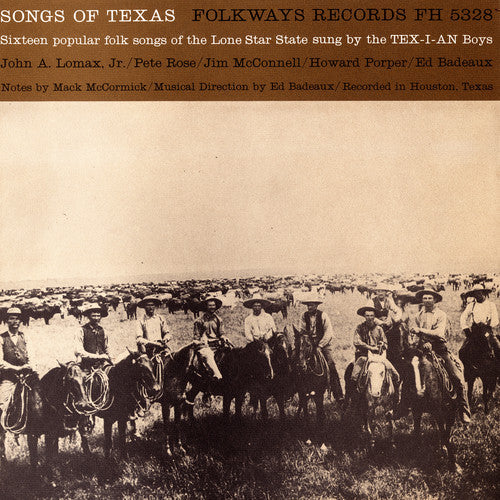 Tex-I-An Boys: Songs of Texas - COMPACT DISCS