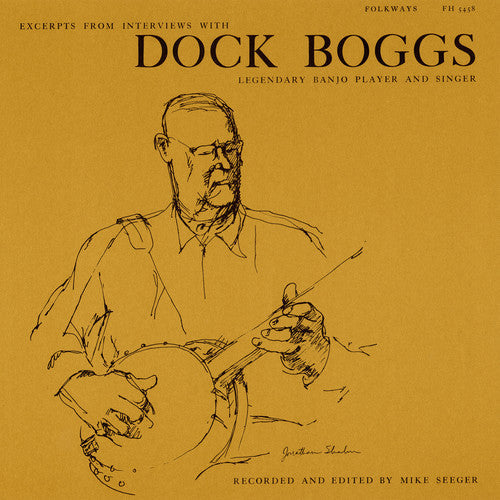 Dock Boggs: Excerpts from Interviews with Dock Boggs - COMPACT DISCS