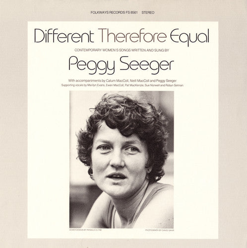 Peggy Seeger: Different Therefore Equal - COMPACT DISCS