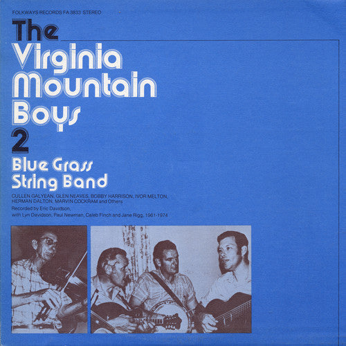 Virginia Mountain Boys: Virginia Mountain Boys 2: Bluegrass String Band - COMPACT DISCS