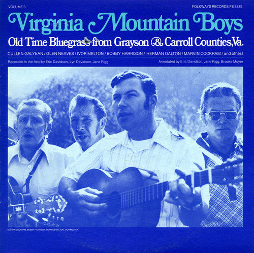 Virginia Mountain Boys: Virginia Mountain Boys: Old Time Bluegrass from - COMPACT DISCS