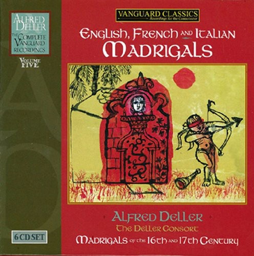 Alfred Deller: Madrigals: Complete Deller 5 - COMPACT DISCS