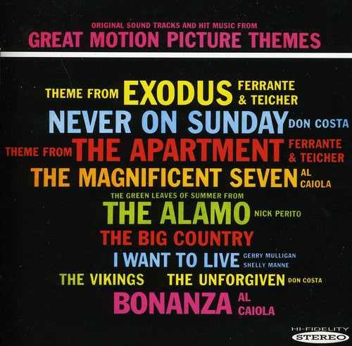 Various Artists: Great Motion Picture Themes - COMPACT DISCS