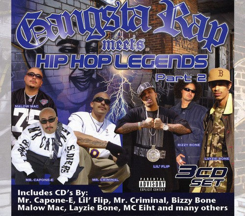 Various Artists: Gangsta Rap Meets Hip-hop Legends [Pt. 2] - COMPACT DISCS