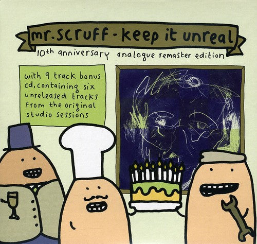 Mr. Scruff: Keep It Unreal [10th Anniversary Analogue Remaster Edition] - COMPACT DISCS