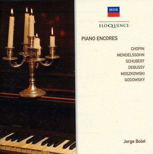 Jorge Bolet: Eloq: Piano Encores - COMPACT DISCS