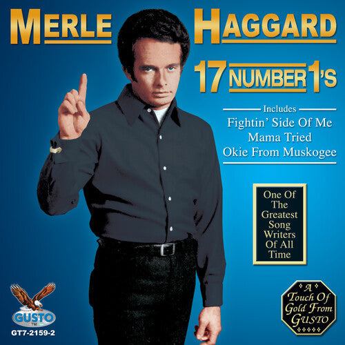 Merle Haggard: 17 Number 1s - COMPACT DISCS