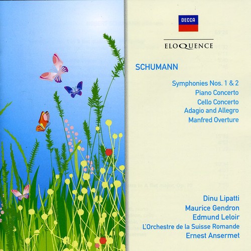 Ernest Ansermet: Schumann: Sym Nos 1 & 2 / Pno Cto / Clo Cto - COMPACT DISCS