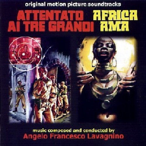 Lavagnino Angelo Francesco: Attentato Ai Tre Grandi (Desert Commandos) / Africa Ama (Africa Uncensored) (Original Motion Picture Soundtracks) - COMPACT DISCS