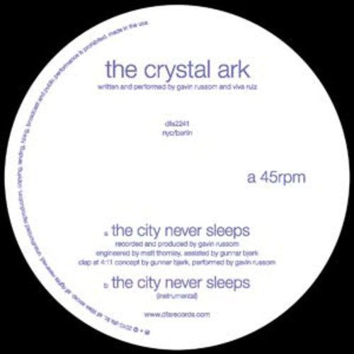 Crystal Ark: The City Never Sleeps - VINYL LP