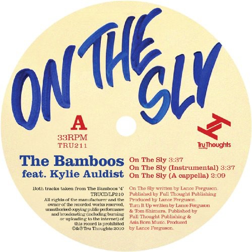 The Bamboos: On The Sly/Turn It Up - 12-INCH SINGLE