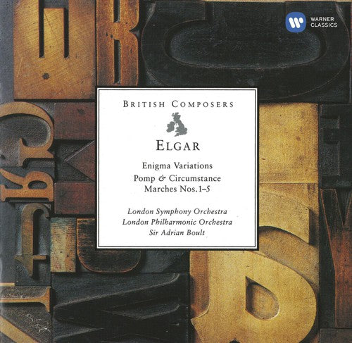 E. Elgar: Elgar: Enigma Variations / Pomp & Circumstance - COMPACT DISCS