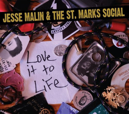Jesse Malin & the st. Marks Social: Love It To Life - COMPACT DISCS