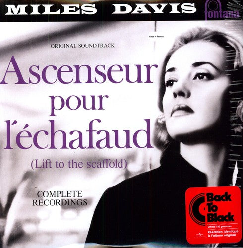 Miles Davis: Ascenseur Pour L'Echafaud (Elevator to the Gallows) (Original Soundtrack) - VINYL LP