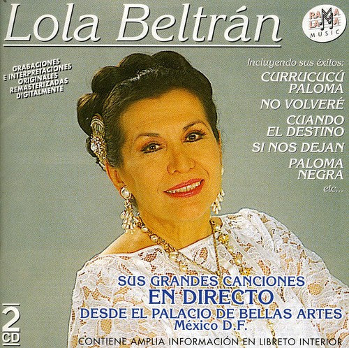 Lola Beltran: Sus Grandes Canciones En Directo - COMPACT DISCS