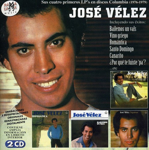 Jose Velez: Sus Cuatro Primeros LP's En Discos Columbia (1976-1979) - COMPACT DISCS