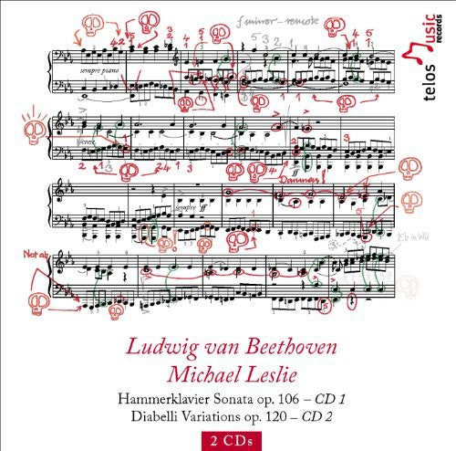 Michael Leslie: Hammerklavier Sonata / Diabelli Variations - COMPACT DISCS