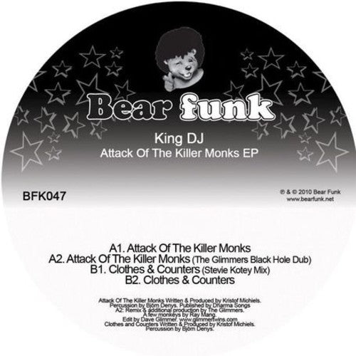 King DJ: Attack of the Killer Monks EP - 12-INCH SINGLE