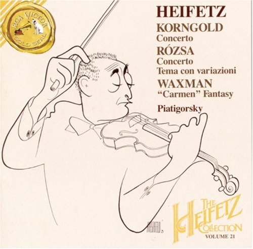 Jascha Heifetz: Concertos 21 - COMPACT DISCS