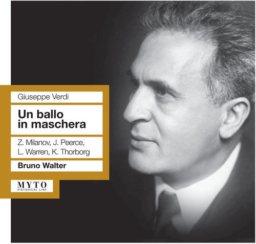 Bruno Walter: Un Ballo in Maschera: Milanov - COMPACT DISCS