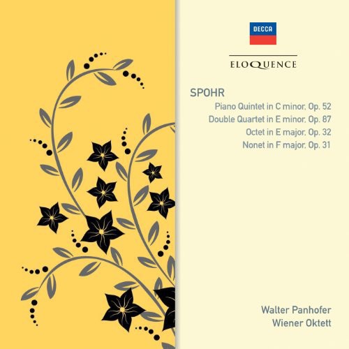 Wiener Oktett: Eloquence: Spohr - Piano Quintet in C minor Op 52 - COMPACT DISCS