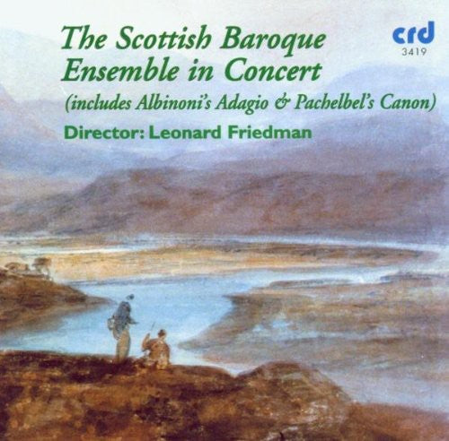 Scottish Baroque Ensemble: Adagio for Strings & Organ in G minor - COMPACT DISCS
