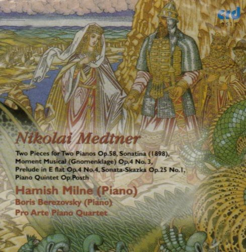Milne Hamish: Two Pieces for Two Pianos Op 58 - COMPACT DISCS