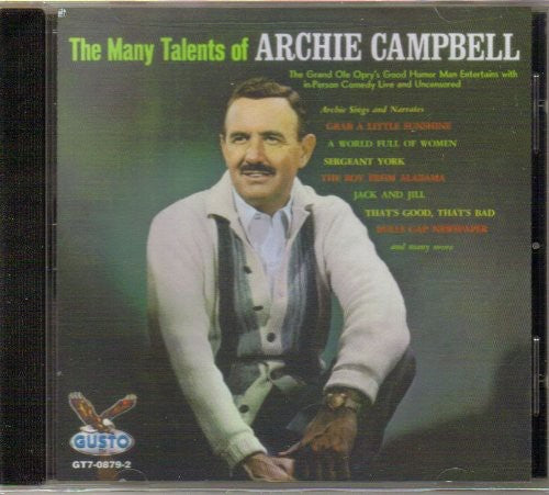 Archie Campbell: Many Talents of - COMPACT DISCS