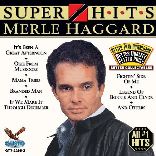 Merle Haggard: Super Hits - COMPACT DISCS