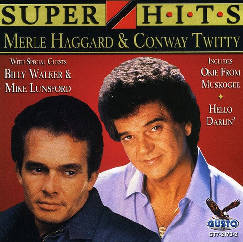 Merle Haggard & Conway Twitty: Super Hits - COMPACT DISCS
