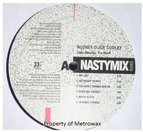 Rodney O & Joe Cooley: Get Ready to Roll - 12-INCH SINGLE
