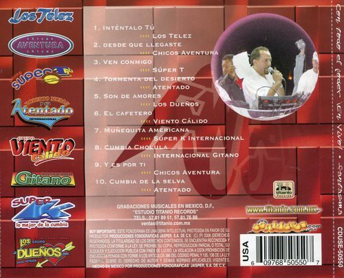 Various Artists: Con Todo El Poder en Vivo Fantasma / Various - COMPACT DISCS