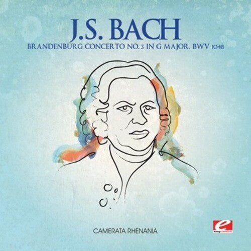 J.S. Bach: Brandenburg Concerto 3 G Major - COMPACT DISCS