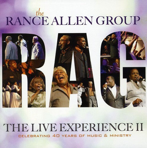 Rance Allen Group: Live Experience II - COMPACT DISCS