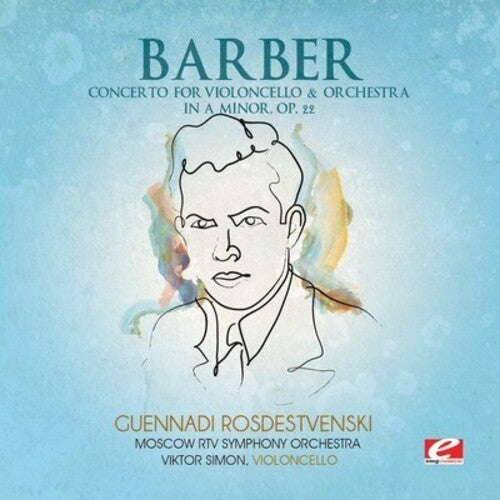 S. Barber: Concerto Violoncello & Orchestra in A minor - COMPACT DISCS