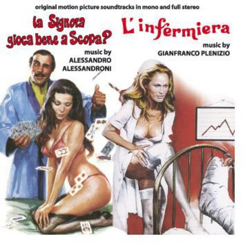 Alessandro Alessandroni: La Signora Gioca Bene a Scopa? (Poker in Bed) / L'Infermiera (The Sensuous Nurse) (Original Motion Picture Soundtracks) - COMPACT DISCS