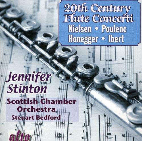 Jennifer Stinton: Twentieth Century Flute Concerti - COMPACT DISCS
