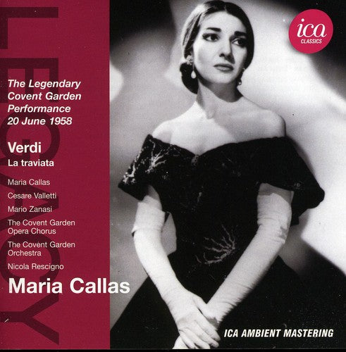 Maria Callas: Traviata: Legendary Covent Garden Performance 1958 - COMPACT DISCS
