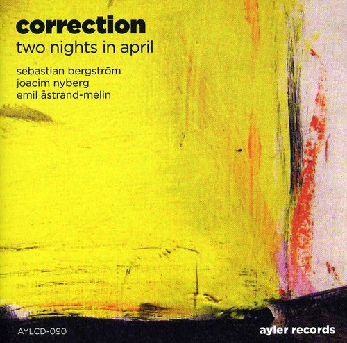 Sebastian Bergstrom: Correction: Two Nights in April - COMPACT DISCS