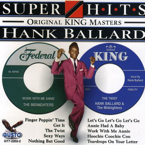 Hank Ballard: Super Hits - COMPACT DISCS