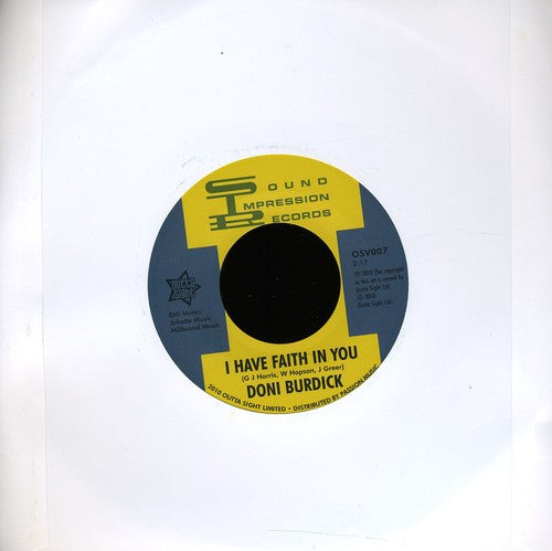 Doni Burdick: I Have Faith in You/Bari Track - 7-INCH SINGLE