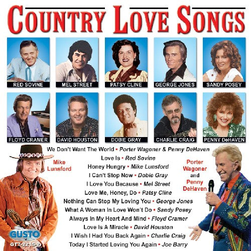 Various Artists: Country Love Songs - COMPACT DISCS