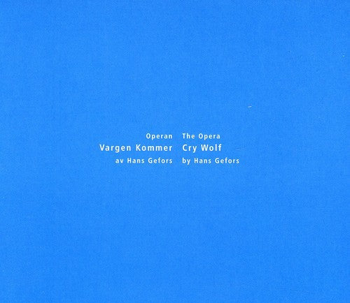 Malm  Opera Orchestra: Opera Cry Wolf - COMPACT DISCS