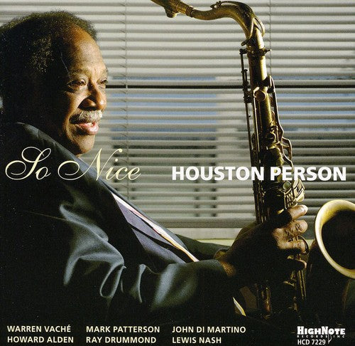 Houston Person: So Nice - COMPACT DISCS