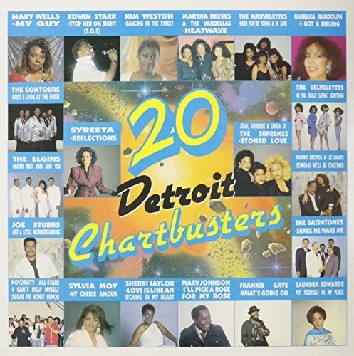 Various Artists: 20 Detroit Chartbusters - VINYL LP